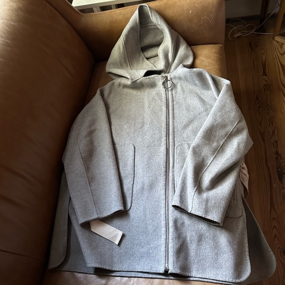 Jucy Judy Jackets & Blazers - Jucy Judy cashmere wool cashmere silk coat jacket oversized boxy Korea designer